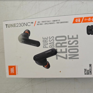 JBL Tune 230NC In-ear Bluetooth Handsfree Ακουστικά με Αντοχή στον Ιδρώτα και Θήκη Φόρτισης Μαύρα