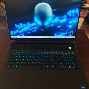 Alienware M18 R2 Gaming Laptop - 18 QHD+ 165Hz 3ms Display, Intel Core i9-14900HX, 32GB DDR5 RAM, 1TB SSD, NVIDIA GeForce RTX 4080 12 GB GDDR6, Windows 11- Dark Metallic Moon