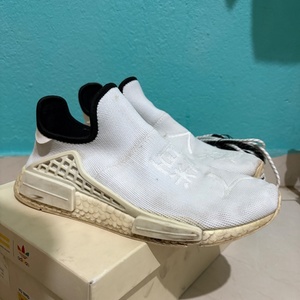 adidas Pharrel Williams Human Race NMD Ανδρικά Sneakers Pale Nude / Core Black / Yellow AC7361