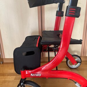 Drive Medical Nitro Πτυσσόμενος Περιπατητήρας Μαύρος 724200200