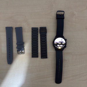 Amazfit GTR 3 Pro Aluminium 46mm Αδιάβροχο Smartwatch με Παλμογράφο (Infinite Black)