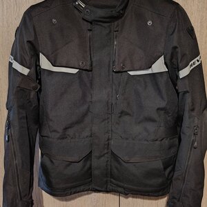 Rev'IT Outback 4 H2O Ανδρικό Μπουφάν Μηχανής 4 Εποχών Αδιάβροχο Μαύρο FJT343-1010