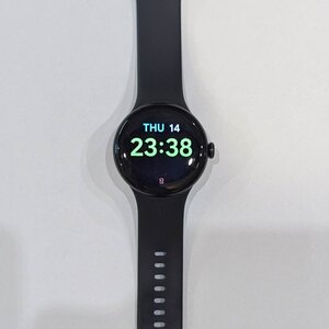 Google Pixel Watch 2 Aluminium 41mm με Παλμογράφο (Matte Black / Obsidian Active Band)
