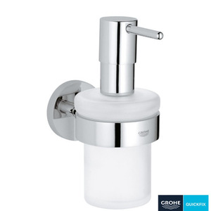 Grohe Essentials Επιτοίχιο Dispenser Μεταλλικό Ασημί Γυαλιστερό 40448001