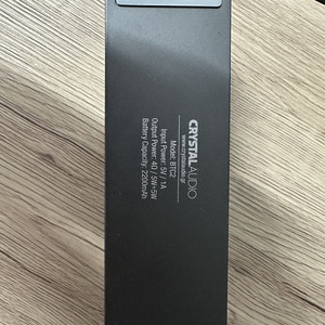 Crystal Audio BTC2G BT Επιτραπέζιο Ψηφιακό Ρολόι με Ξυπνητήρι 381284