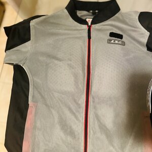 LS2 Airy (XL) Καλοκαιρινό Ανδρικό Μπουφάν Μηχανής Black/Grey/Red 64110S 11 32