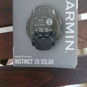 Garmin Instinct 2X Solar 50mm Αδιάβροχο Smartwatch με Παλμογράφο