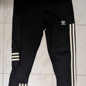 adidas Women's Long Legging High Waisted Black IC2383