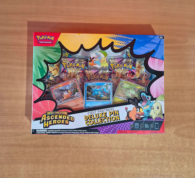 Pokemon Deluxe Pin Collection 2026 Ascended Heroes Mega Evolution