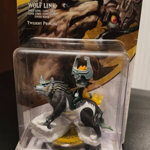 Nintendo Amiibo Twilight Princess Wolf Link Character Figure για WiiU/3DS/Switch
