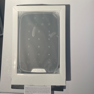 Ajax Systems KeyPad Plus Ασύρματο Πληκτρολόγιο Συναγερμού Αφής σε Μαύρο Χρώμα 20.52.279.221