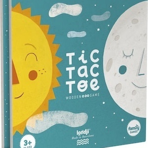 Επιτραπέζιο Παιχνίδι Sun and Moon Tic Tac Toe για 2 Παίκτες 3+ Ετών DI031 (EN) Londji