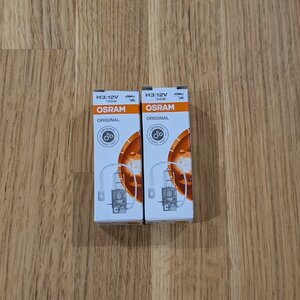 [2 τμχ] Osram Λάμπα Αυτοκινήτου Original Line H3 Αλογόνου 12V 55W 64151