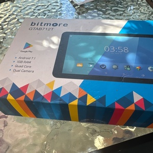 Bitmore GTAB712T 7" Tablet με WiFi (1GB/8GB) Μαύρο