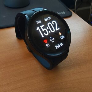 Samsung Galaxy Watch5 Pro LTE Titanium 45mm Αδιάβροχο με Παλμογράφο (Black)