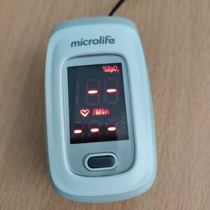 Microlife Oxy 200 Παλμικό Οξύμετρο Δακτύλου Λευκό