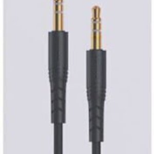 Vipfan Καλώδιο Ήχου 3.5mm male - 3.5mm male Μαύρο 1m με Επίχρυσους Ακροδέκτες L04
