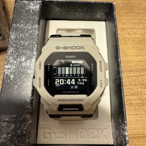 Casio G Shock Step Tracker Bluetooth 46mm Αδιάβροχο Smartwatch (Γκρι)