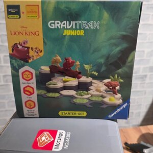 Ravensburger Junior Starter-set Lion King Εκπαιδευτικό Παιχνίδι Μηχανικής Gravitrax για 3-7 Ετών 73437