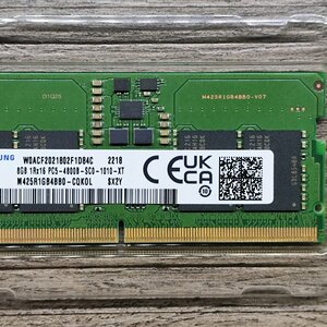 Samsung 8GB DDR5 RAM με Ταχύτητα 4800 για Laptop (M425R1GB4BB0-CQK)