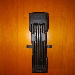 Abus Bordo 6000K/90 BK SH Κλειδαριά Ποδηλάτου Αναδιπλούμενη με Κλειδί Μαύρη