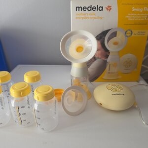 Medela Swing flex θήλαστρο με 5 επιπλέον μπουκάλια 