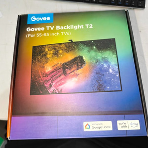 Govee Smart Ταινία LED Backlight T2 Wi-Fi Τηλεόρασης 12V RGB Φως 3.6m με Τροφοδοτικό & WiFi Controller H605C311