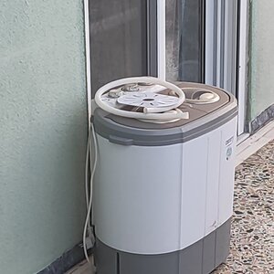 Portable Washing Machine Camry 150 W White Capacity 3 Kg 360 X 370 X 530 Mm