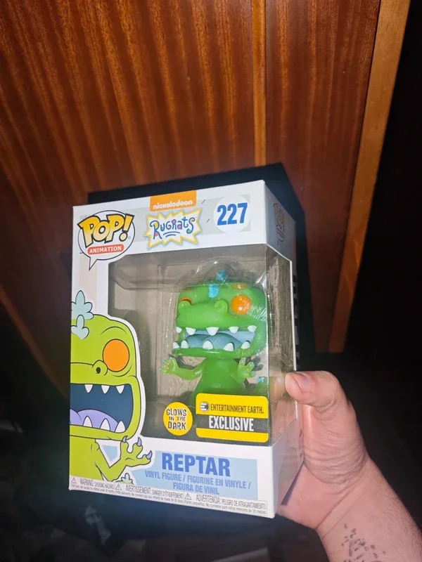 Funko Pop! Chase Reptar N°227 – Les Razmoket – édition Limitée (occasion)