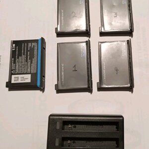 5 μπαταρίες + Insta 360 One X2 Battery Kit Charger για Insta360 