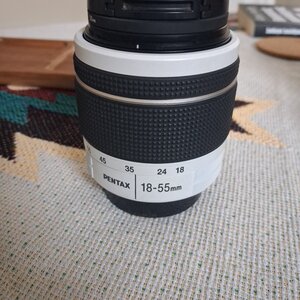 Pentax Crop Φωτογραφικός Φακός SMC DA 18-55mm F/3.5-5.6 AL WR Standard Zoom για Pentax K Mount Μαύρος