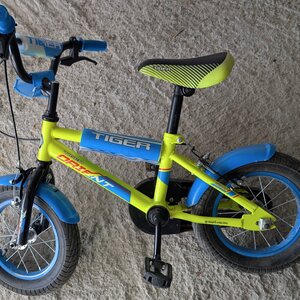 Orient Tiger V-Brake 12" Παιδικό Ποδήλατo BMX Κίτρινο