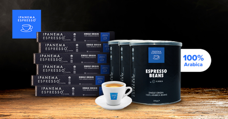 Ipanema Espresso, 100% Arabica