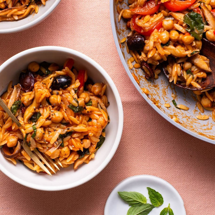 Vegan γιουβέτσι με μανιτάρια