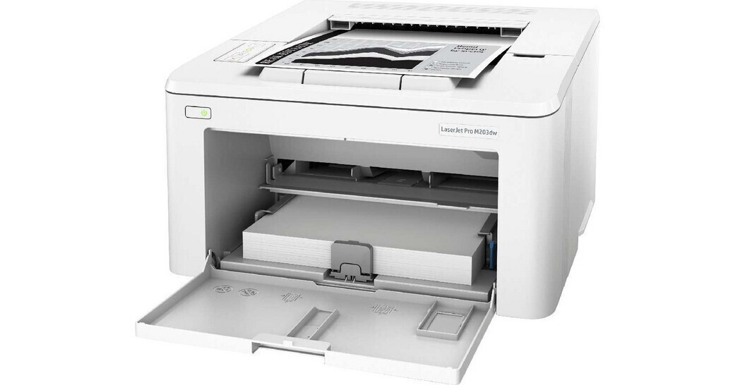 HP LaserJet Pro M203dw Ασπρόμαυρος Εκτυπωτής με WiFi και Mobile Print