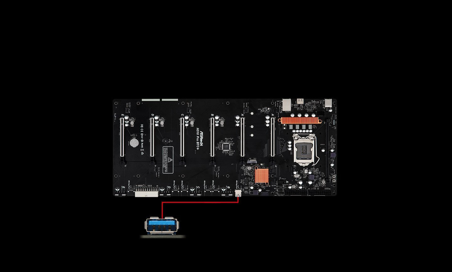 ASRock H510 Pro BTC+ Motherboard με Intel 1200 Socket | Skroutz.gr