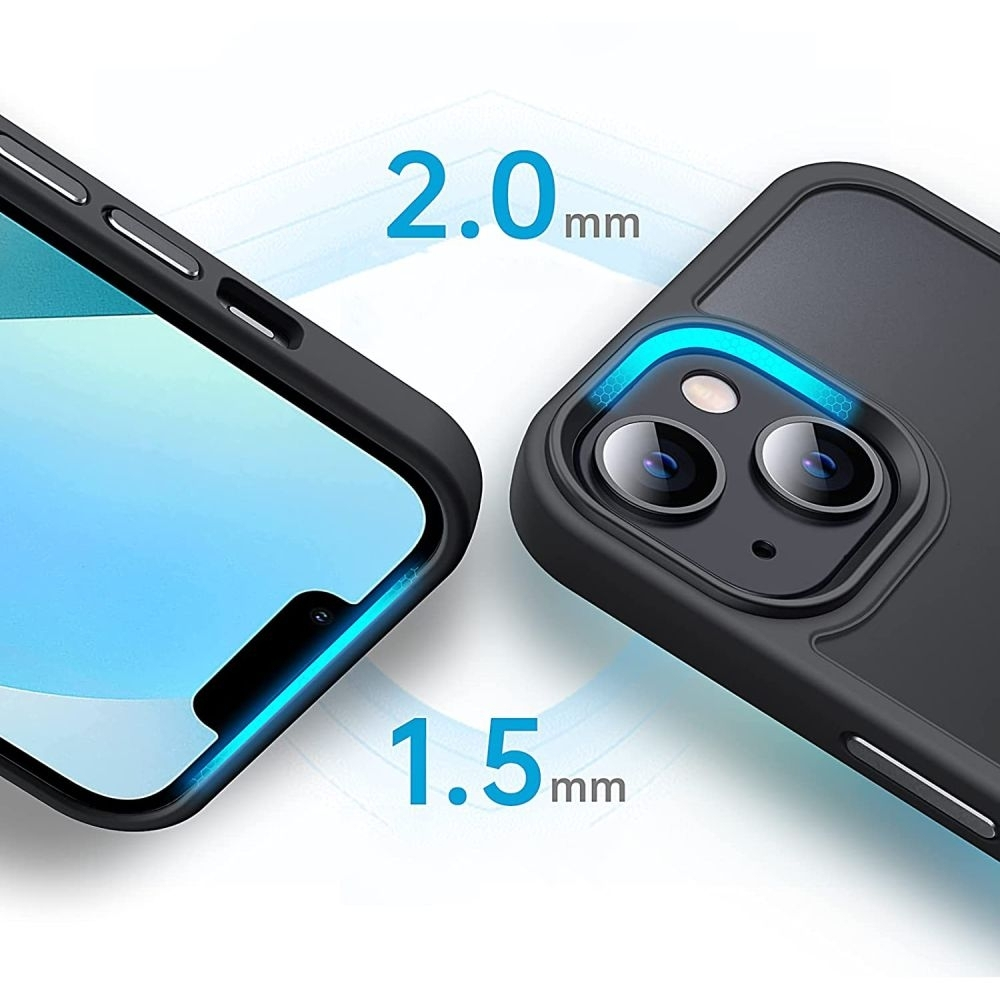 Tech-Protect Magmat MagSafe Back Cover Πλαστικό / Σιλικόνης Matte Black (iPhone 13)