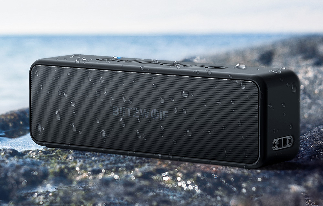 BlitzWolf Ηχείο Bluetooth 30W με Διάρκεια Μπαταρίας έως 20 ώρες Μαύρο