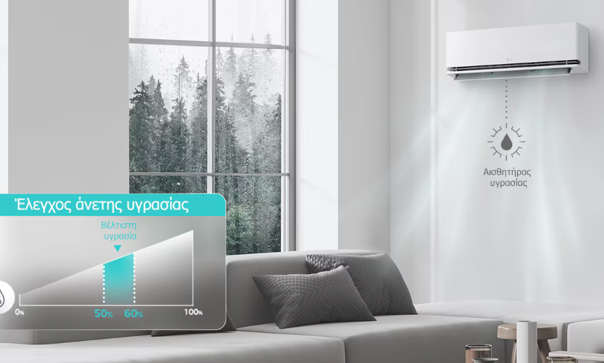 LG Planet Κλιματιστικό Inverter 12000 BTU A+++/A++ με Ιονιστή και WiFi