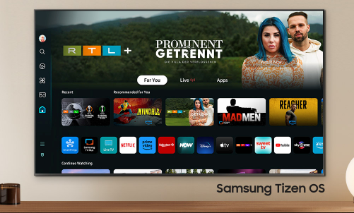 Samsung Smart Τηλεόραση 55" 4K UHD LED UE55DU7172UXXH HDR (2024)