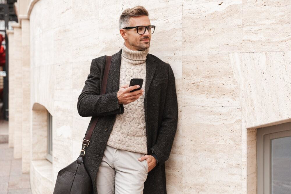 Smart casual outfit με γήινα χρώματα