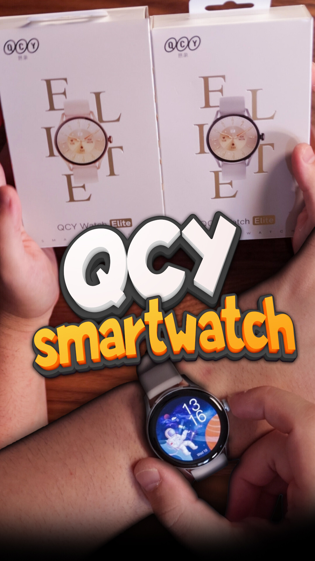 Small and Stylish Smartwatch by QCY - Elite S11