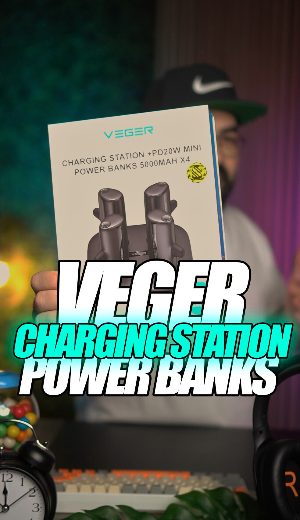 Perhaps the most unique power bank you've ever seen from VEGER