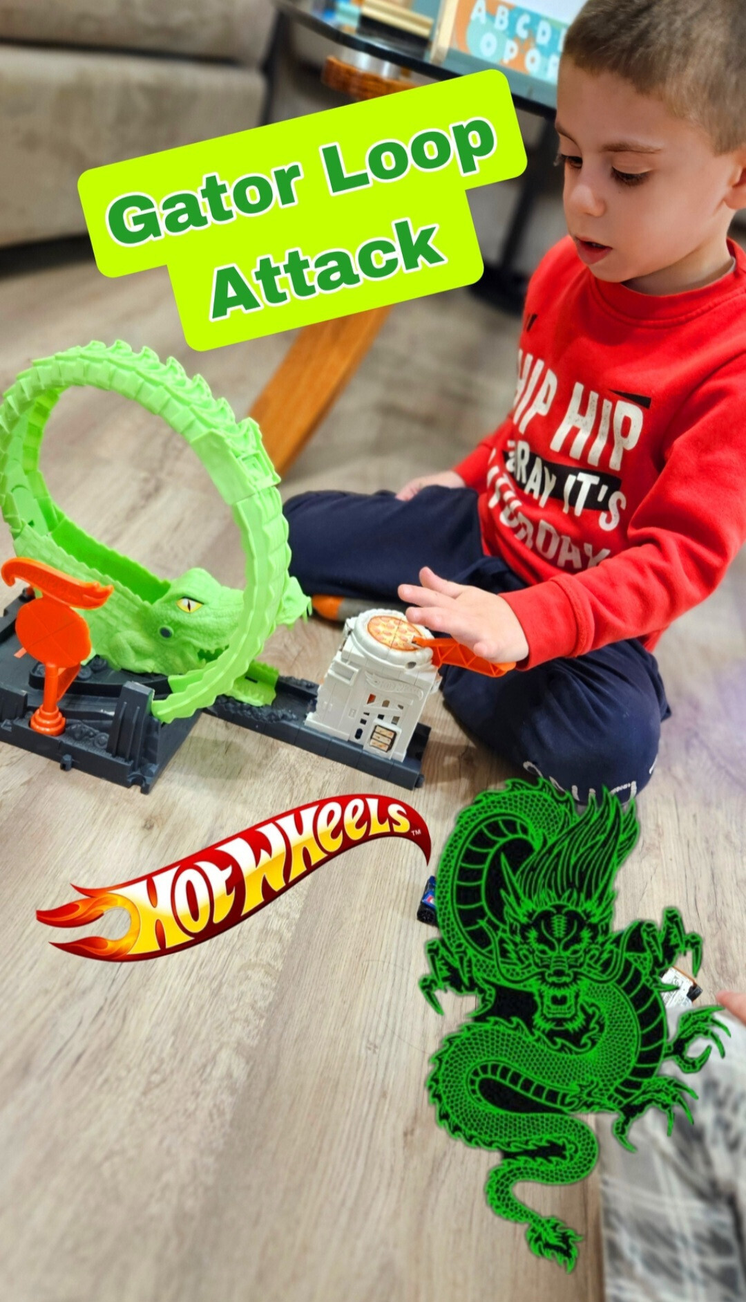 ?Hot Wheels Gator Loop Attack !! Dragon Track!?