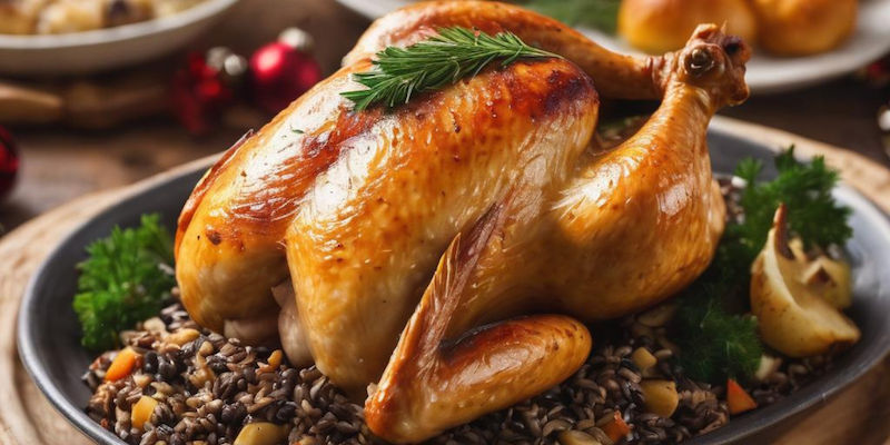 Low-calorie dishes for Christmas