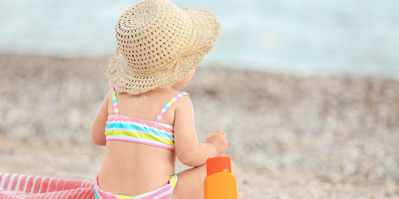 How can you properly protect your child from the sun!