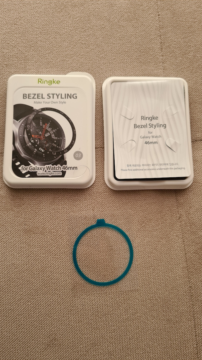 Ringke Bezel Ring with Digits Μαύρο (Galaxy Watch (46mm) / Gear S3)