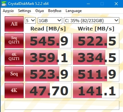 Samsung 850 Evo SSD 250GB τύπου 2.5'' με σύνδεση SATA III MZ-75E250B/EU