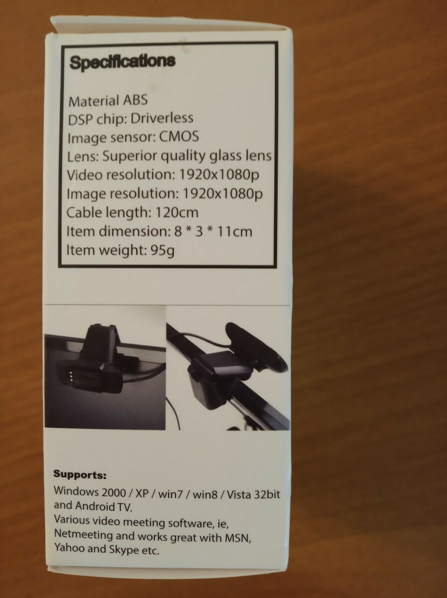 Lamtech Web Camera Full HD 1080p με Autofocus LAM021509