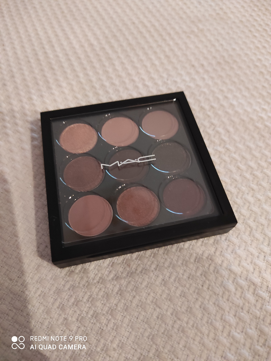 M.A.C Dusky Rose Times Nine Lidschatten-Palette in fester Form Bunt 5.85gr